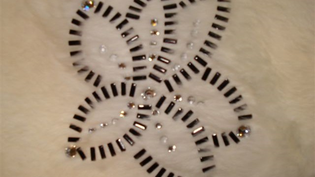 collection 4 strass+haemaite on shorn mink